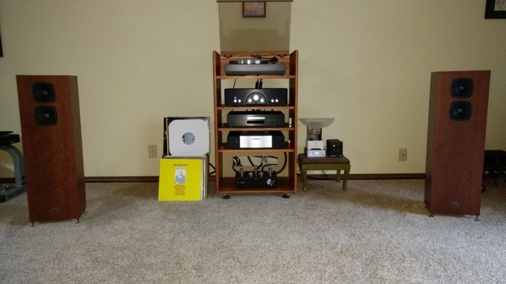 My system with Omega Outlaws and Wolf Ear Audio Kitoki