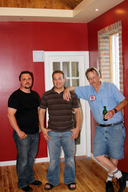 Vinnie, Chris and I