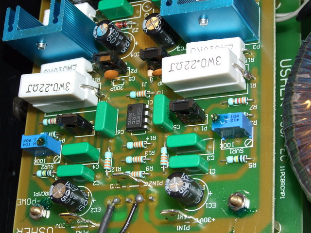 Usher P307 PS circuit board