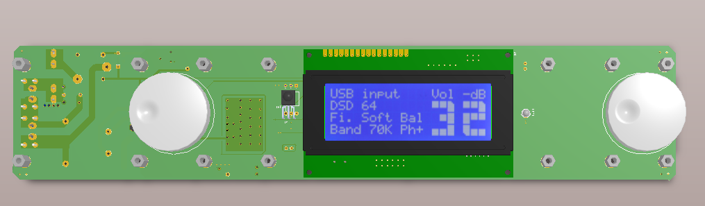 DAC ES9038PRO Controle