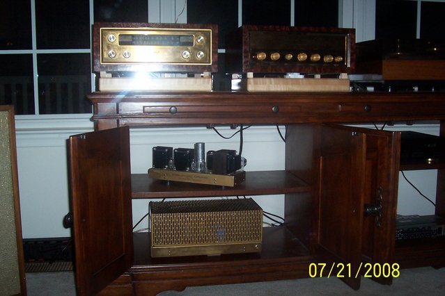 new house setup - Pilot Sp-210, Pilot FA-680 tuner, SA-232 EL84 amp and SA-260 EL34 amp
