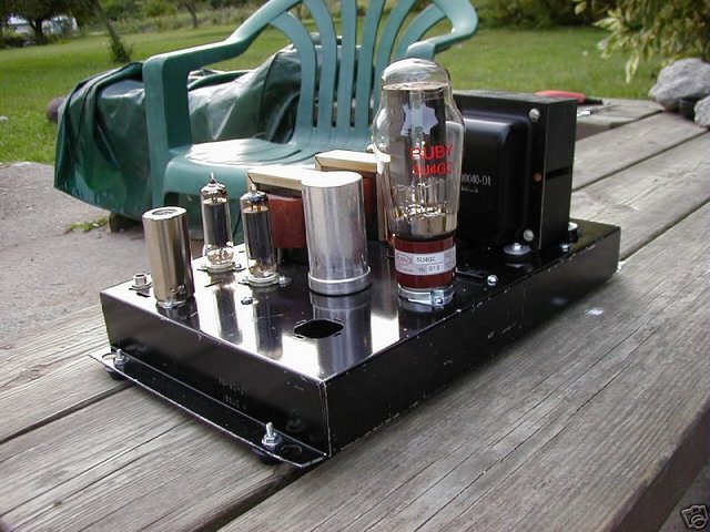 electrohome amp - side
