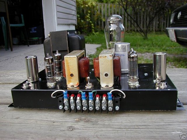 electrohome amp - back