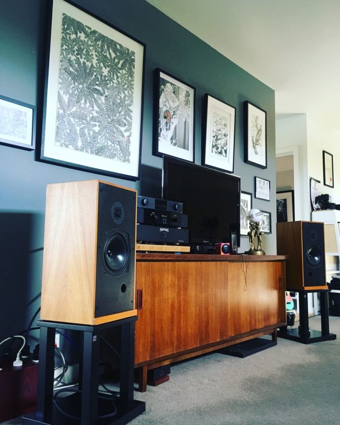 Current Set up. Vintage speakers with a DSD DAC