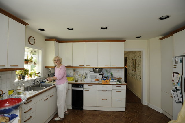 Jane preparing food for Audiophiles