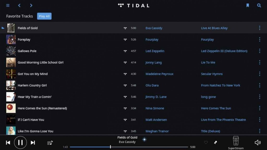 roon-tidal 2