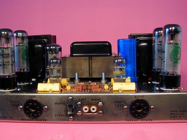 Completed Stereo 70 - "Don't Call Me 'Dimples'!" - Head-on Shot - Classic Iron meets a complete rebuild. Meet "Don't Call Me 'Dimples'!" Now complete!