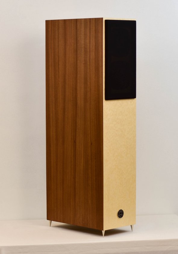 Omega Speakers Super 3 HO XRS 2 tone birds eye zebrawood 3