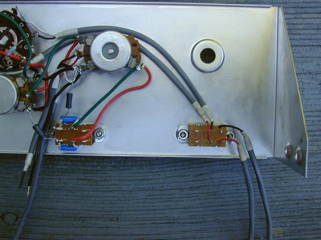 PAS-3X - Front Panel Shielded Wiring - Monitor Switch - If you look closely at the Monitor Switch, you'll see that the shields are NOT connected to anything at the Monitor Switch itself. They are grounded at the other end ONLY.