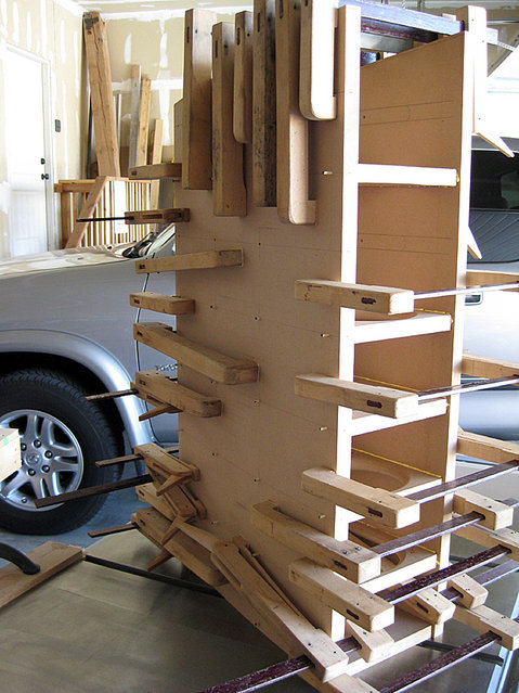 IMG 0263.JPG - It's always nice to have plenty of clamps.