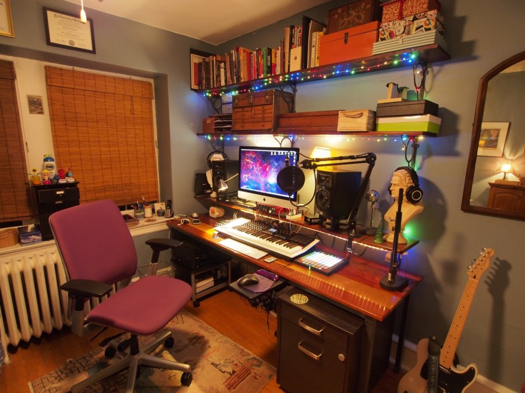 My computer music studio