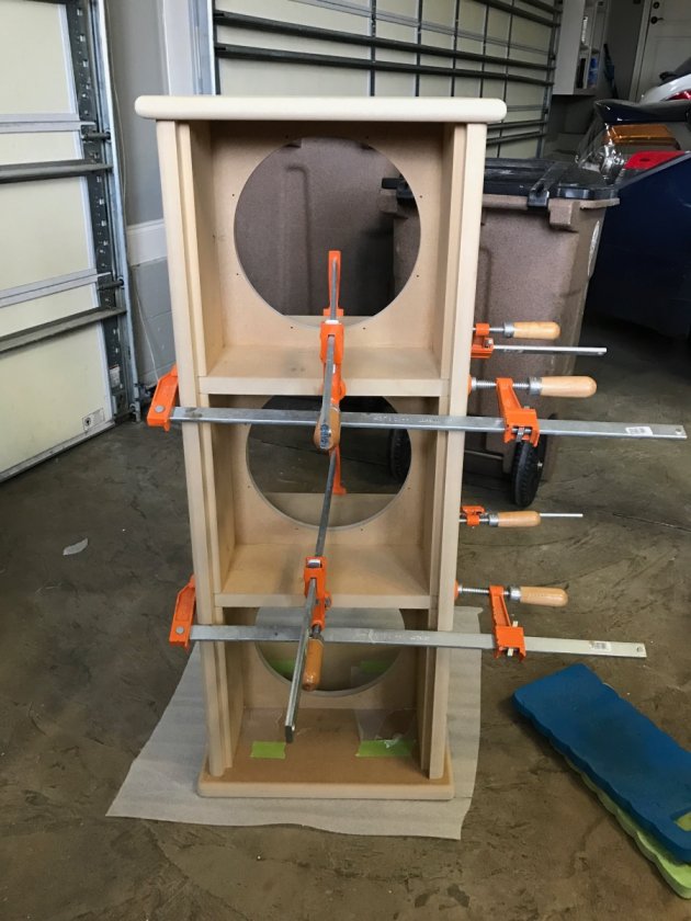 Subwoofer During Assembly