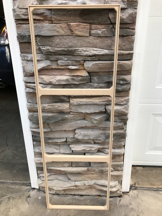 Subwoofer Grill w/ Routed Groove