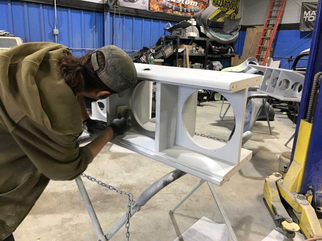 Sub - Primer Coat Finish Sanding