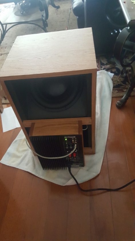 Back of one speaker