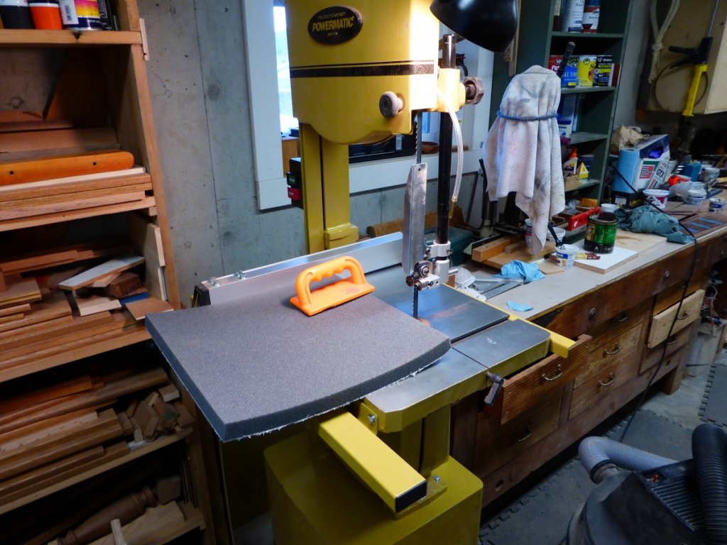 cut No Rez on band saw