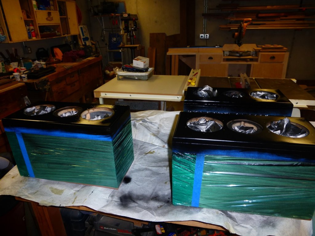 prime & paint baffles