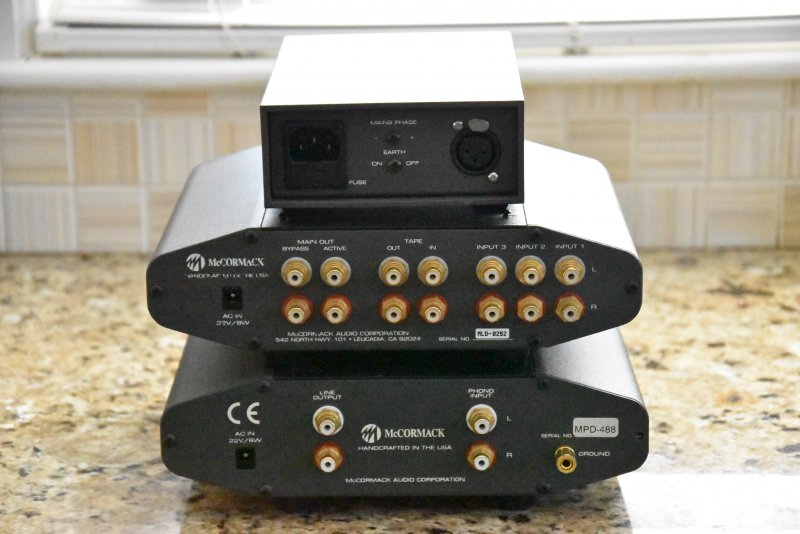 McCormack Microline pre , phono, power