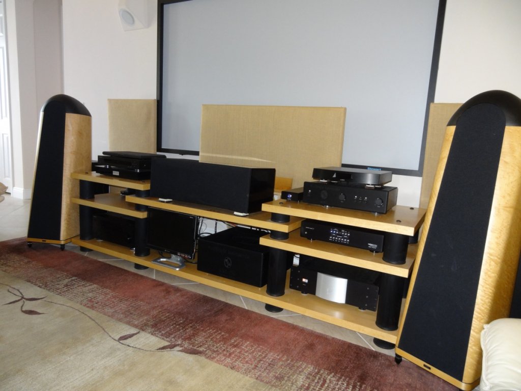 Main System May 2017 (shot 2) with the addition of Lumin U1 music server