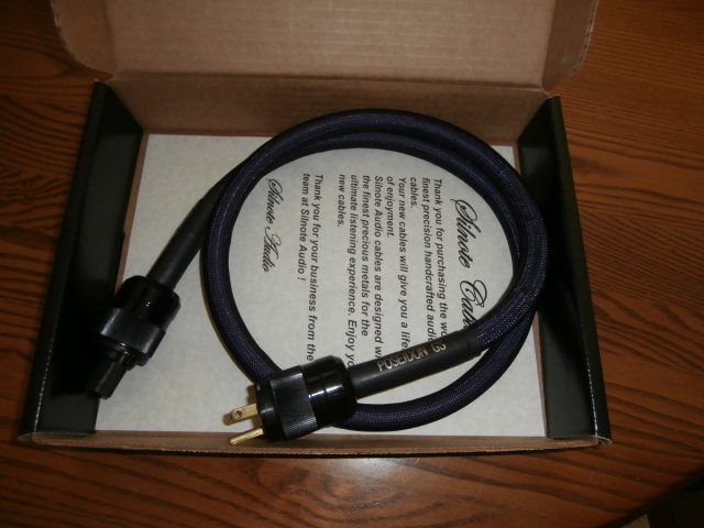 Silnote Poseidon GS Reference Cryo Wattgate Power Cord 4 foot