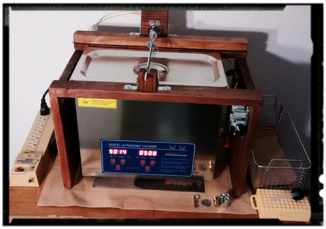 DIY Ultrasonic Record Cleaning Machine