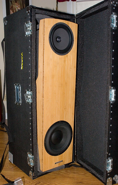 RPD inside crate - Shipping crates for Nomad Audio RPDs