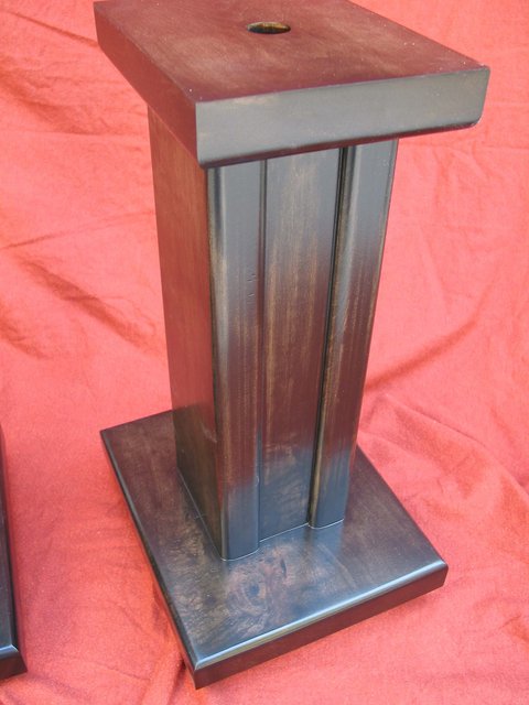 Standman black speaker stand - Standman black speaker stand