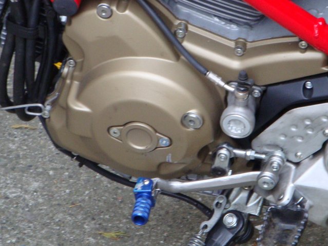 hammerhead shift tip grafted on to stock lever
