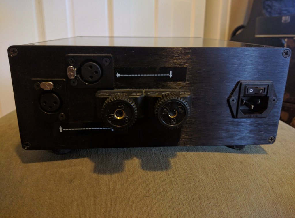 NCore Amp - Back View