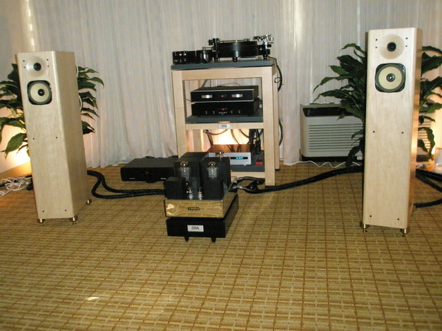 High Water Sound - Horning Speakers, TW Acoustics turntable, Tron electronics