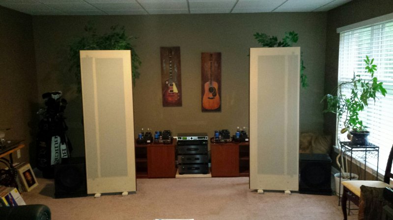 Tri-amped MGIIIa's with NHT W2 Subs