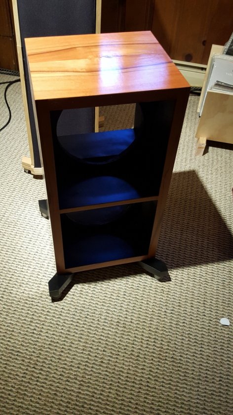 base down with feet installed