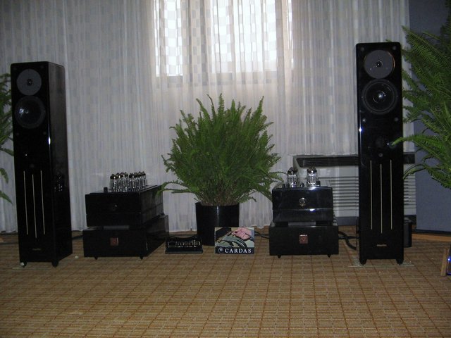 Cardas, Joule Electra, Merlin Music Systems room