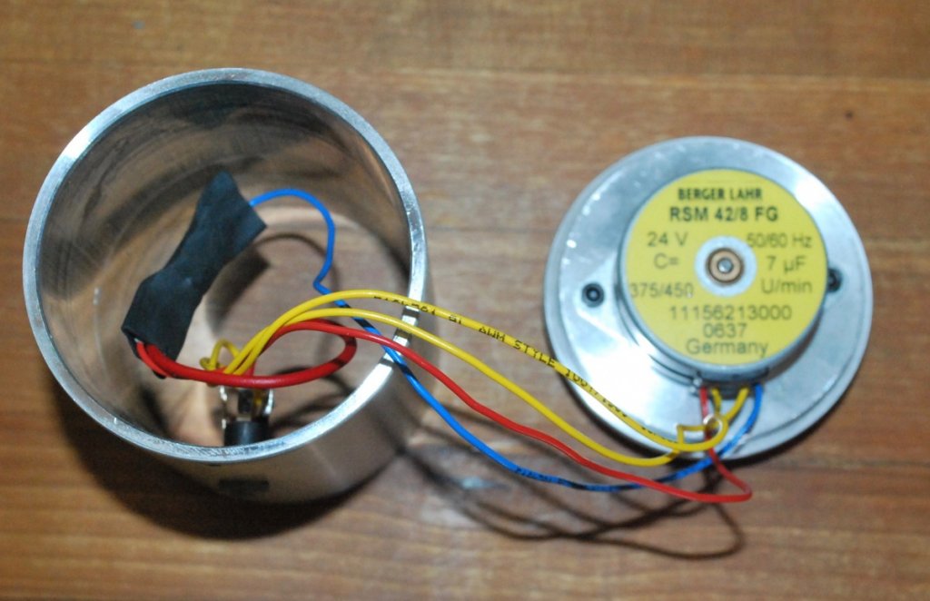 motor and housing
