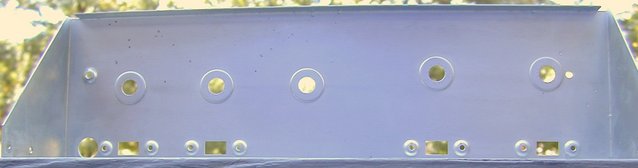 SCA-35 - Inside Front Panel after cleaning - Here is a picture of the inside of our "reclaimed" front panel after cleaning. Other than a few *teensy* spots, it cleaned up quite nicely!