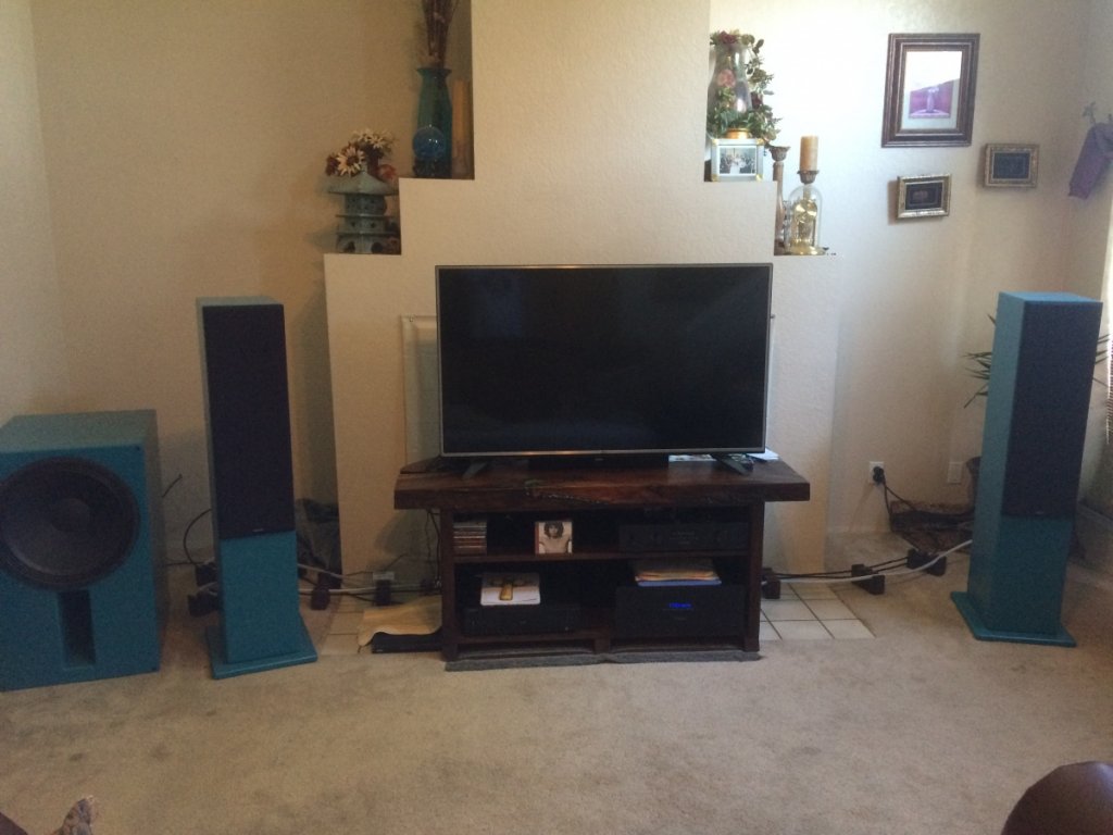 Almost done, Just add room treatment , & finally get a NICE mac mini for the 