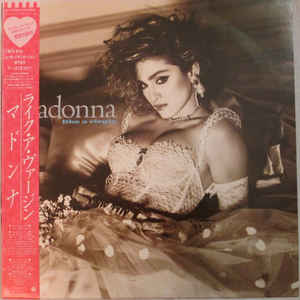 Madonna - "Like A Virgin" Japanese 1st press