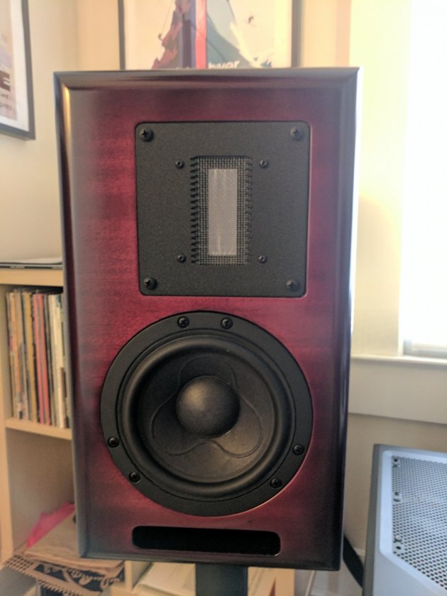 Salk Silk Monitors - Rose Red Mahogany
