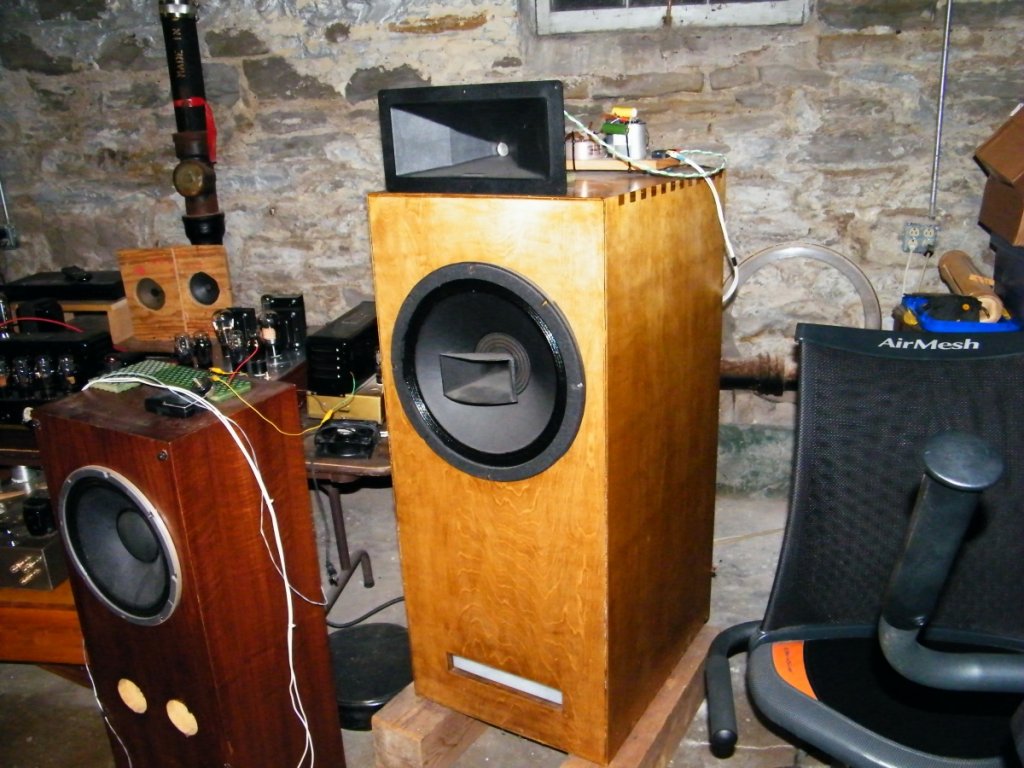 Newest 2-way Altec/JBL MLTL system