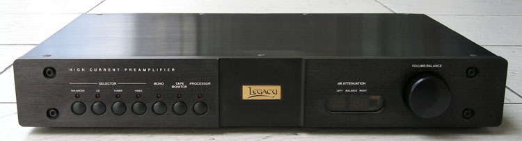 legacy high current preamplifier front