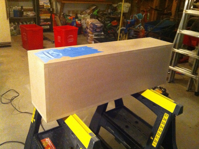 sanded flat