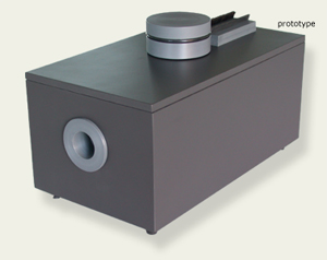 Bergmann Audio record cleaner - Vacuum operated. Powered by a normal vacuum cleaner.. 
if you already have one, use that one!

If there ever was a design that "truly" sucked, this has to be it!! 
A great Idea!!! BYOVC !!! (Bring your own vacuum cleaner..)

This is simplicity at it's best!