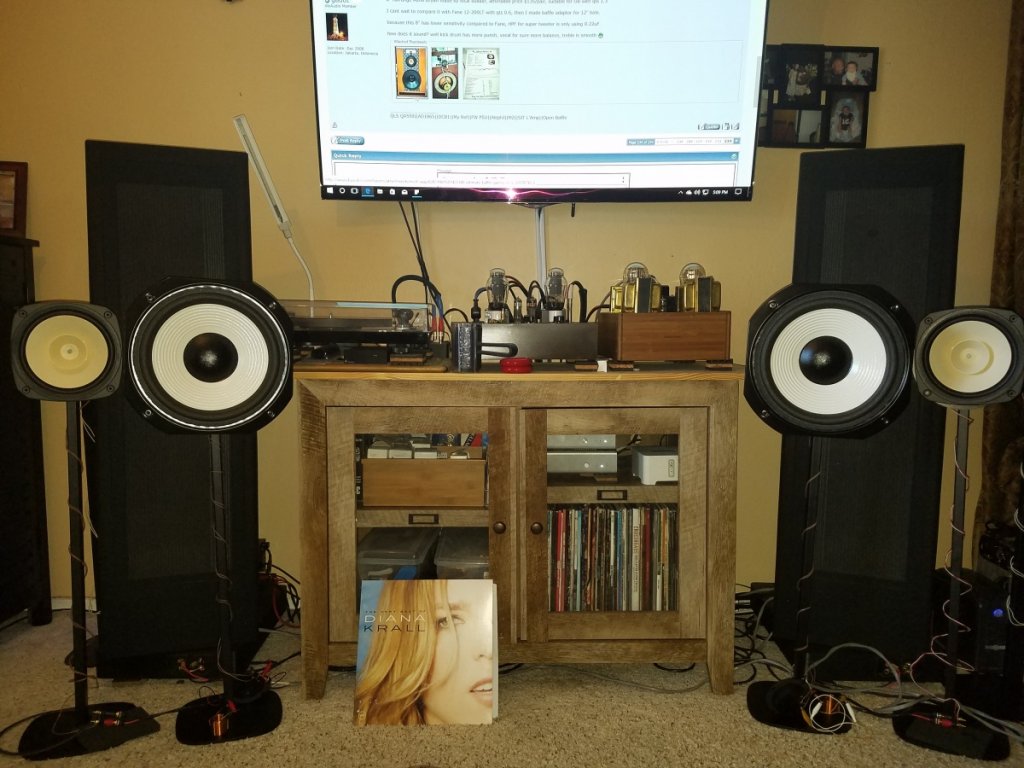 just the preamp, speakers and one of the amps