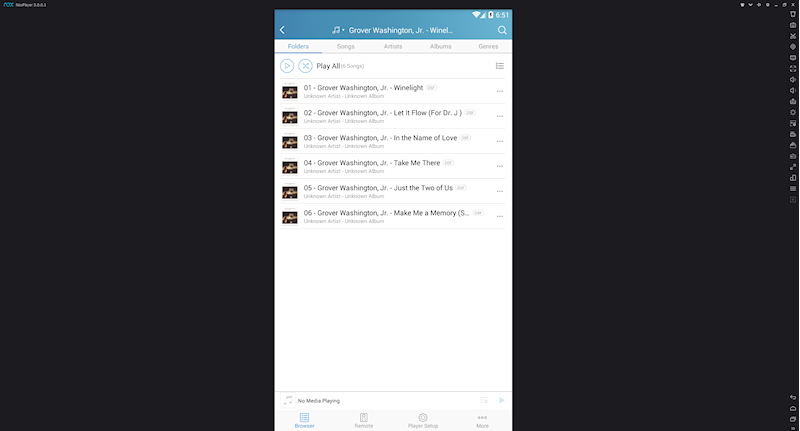 NOXplayer GUI-s