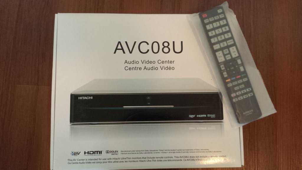 HITACHI AVCO8U ATSC NTSC QAM TV TUNER