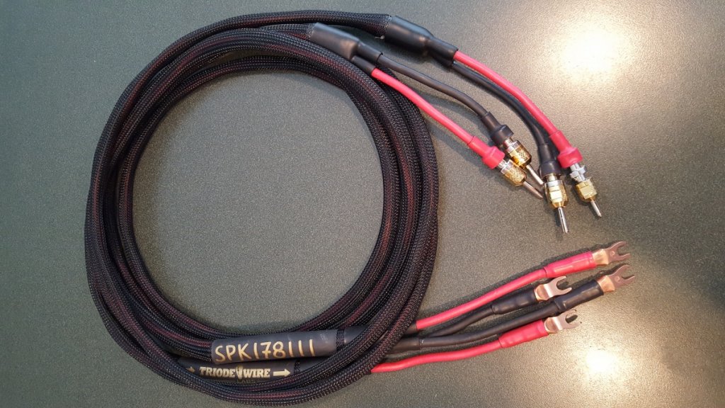 Triode Wire Labs American Speaker Cables $450
