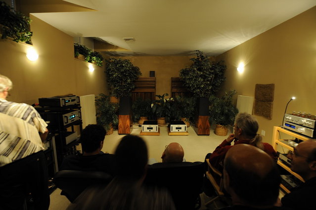 View of the Vandersteen room from the back wall [no flash]