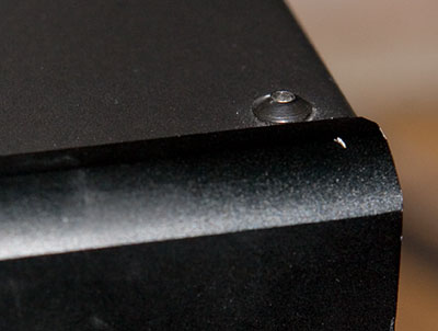 Small scratch top right corner