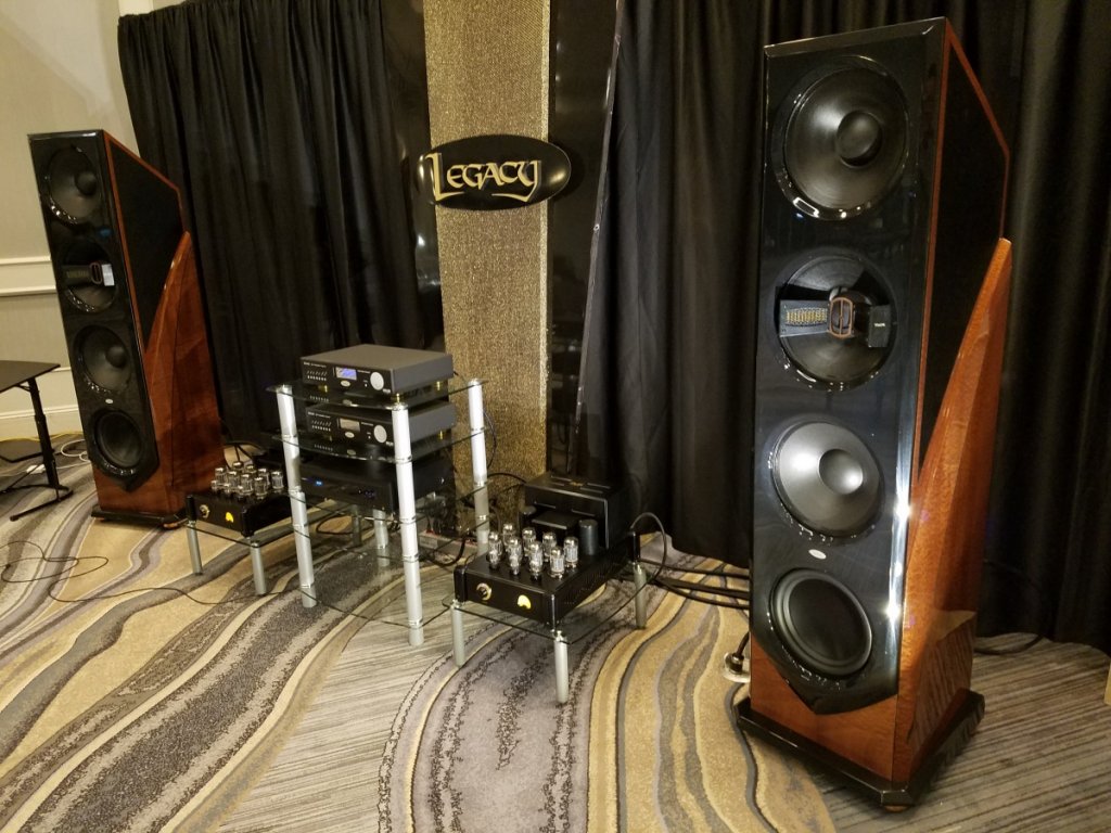 Raven Audio Shaman MK2 Monoblocks and Legacy Audio Valor speakers