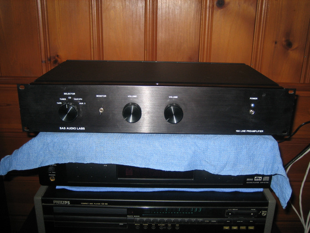 SAs Audio 10A Preamp - Front